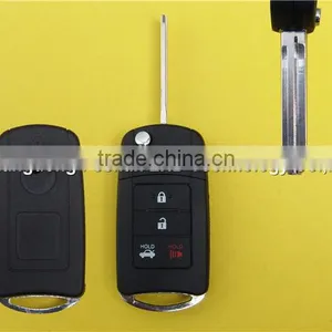 NEW 3+1 Buttons Flip Key Case Shell Cover Replacement Toyota Camry Corolla Yaris Rav4 Quality Choice thumbnail-5