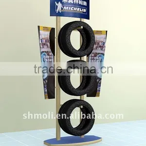 ML-09001 Racking Shelfing /newly Metal Promotional Car Tyre Display thumbnail-4