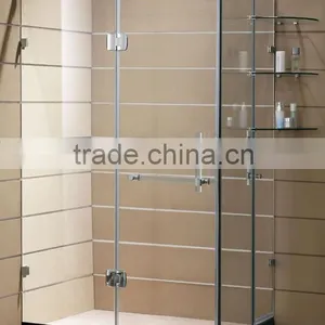 Single Door Shower Bathroom With Three Glass Shelf Y671 thumbnail-1