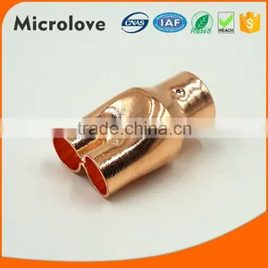 Factory Supply Customized Manufacturing Copper Tee thumbnail-1