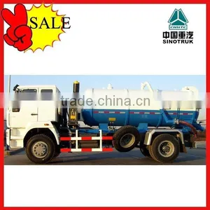 2015 Promotion 10m3 Chinese Sewage Vacuum Sucking Truck thumbnail-1