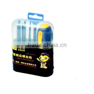 9Pcs Multi-purpose Telecommunication Screwdriver, High-quality Steel Rod thumbnail-1