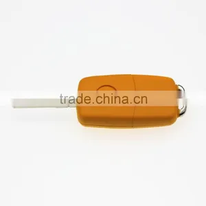 VW Car Sheet Remote Key With Orange Color for Beatles, Passat thumbnail-3