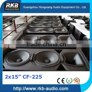 CF-225 Wholesale Powerful Professional Speaker/double 15 Inch Stage Speaker thumbnail-1
