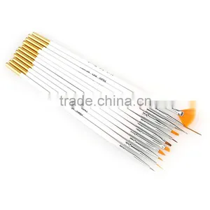 UV Gel Drawing Painting Brush Pen 11pcs Nail Art Decorations Brush Set thumbnail-2