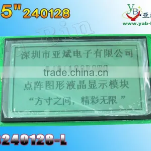 100% Test 7.5' Monochrome Graphic LCD Display 240x128 Lcd Module With T6963 Controller thumbnail-1