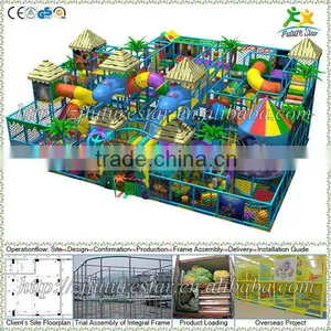 Free Design CE & GS LLDPE Kids Indoor Used Commercial Playground Equipment Sale thumbnail-1