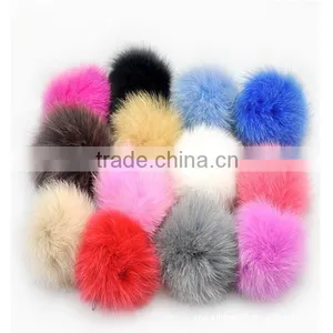 Wholesale Real Pon Pom Fox Fur thumbnail-3