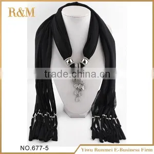 Latest Product Novel Design Acrylic Jewelry Pendant Scarf Wholesale thumbnail-5