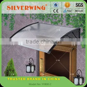 Modern Transparent Awning Small Window Awning Parts for Plastic Door Canopy Awning thumbnail-3