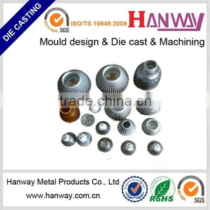 OEM CNC Service Aluminum Die Casting Led Downlight Housing, Die Cast Aluminum Heat Sink for Led Street Light Housing thumbnail-6