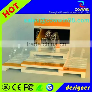 Acrylic Brush Display Stand, Plate Clear Slatwall Acrylic Shoe Display Stand thumbnail-6