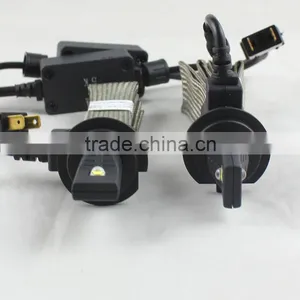 H7 Fanless LED h7 Headlight High Power 40w 6500k Xenon White h7 Led Headlight Bulbs thumbnail-6