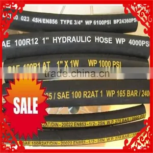 Rubber Hose / Rubber Hydraulic Hose SAE 100 R1 R2 R3 R4 R5 R6 R7 R8 R9 R12 4SP 4SH R13 R14 R15 R16 R17 1SN 2SN 1SC 2SC 1ST 2STot thumbnail-1