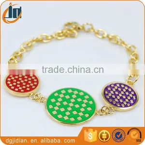 Brillant Enamel Stainless Steel Bangle ,Epoxy Bracelets Jewelry. thumbnail-5