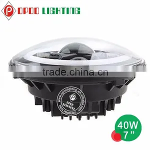 7 Inch Round Led Headlight 12v 24v Jeep Headlight thumbnail-2