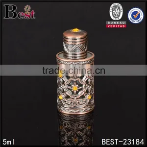 5ml Metal Glass Dropper Bottle Luxury Dropper Bottle thumbnail-1