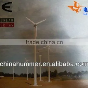 HAWT 50KW on Grid Low RPM Wind Power Generator or Windturbine thumbnail-1