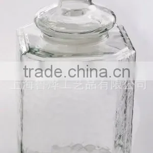 Clear Juice Jar With Lid thumbnail-2
