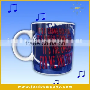Christmas Designed Waist Drum-shaped Ceramic Mug thumbnail-6