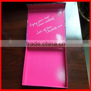 2014 Hot Sale New Design Custom Cardboard Printed Caviar Box thumbnail-1
