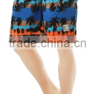 Sublimation Printed Beach Shorts Board Shorts for Men Polyester Swimwear & Underwear Good Price on Sale thumbnail-4