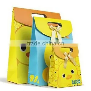 Fashion Yellow Duck Paper Gift Bag thumbnail-1