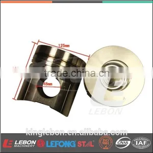 6D125 Engine Pistn Size 61.8mm thumbnail-1