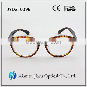 Acetate Spectacles Frames for Women in Demi Color thumbnail-3