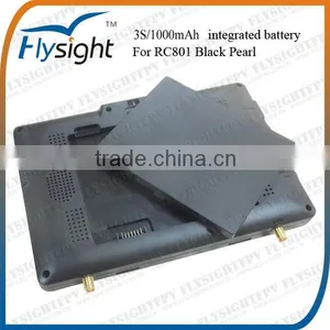 C616 Flysight 7'' FPV Diversity Receiver LCD HDMI Screen Black Pearl RC801 Monitor for DJI Phantom 2+Version RC Quadcopter thumbnail-4