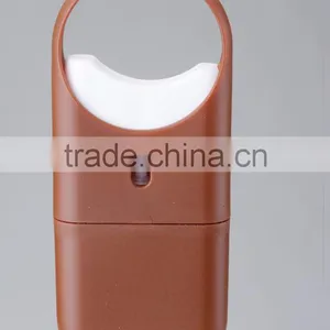New Brown Perfume Sprayer Empty Plastic Bottle Atomizer Flat 10ml / 0.33oz thumbnail-1