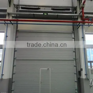 Factory Remote Control Overhead Industrial Solid Sectional Door Design thumbnail-3