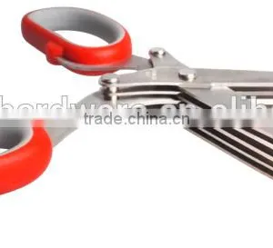 5 Blades Stainless Steel Kitchen Herb Scissors HS005 thumbnail-4
