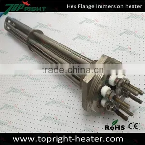 3kw Customized U Type SUS304 Electric Water Immersion Flange Heater and Flange Tubular Heater thumbnail-2