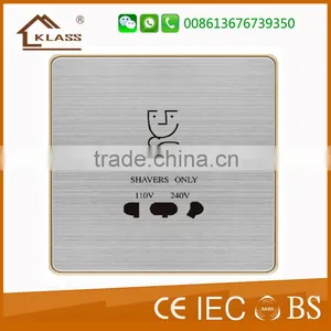 Shaver Socket Electrical Plug,CE,SASO,IEC Approived thumbnail-1