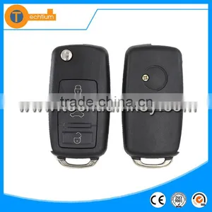 5K0 837 202 AJ Geniue Flip Remote Car Key With ID48 Chip and Logo Key Fob for VW Skoda Seat New Beetle Bora Golf Passat b5 b6 thumbnail-2