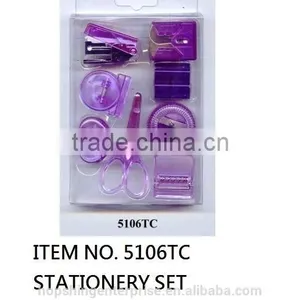 Mini Stationery Set in Transparent Color thumbnail-1