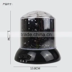 New LED Colorful Rotating Projection Night Light Beautiful Projector Lamp thumbnail-6