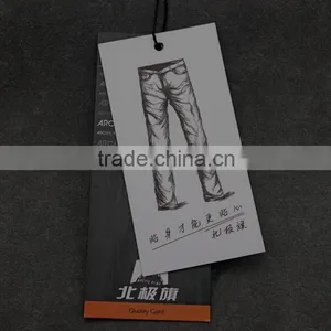 Jeans Use Custom Printing Paper Hang Tag With Own Logo Cheap thumbnail-1