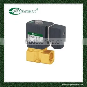 VPC Series 2/2 Step Direct Acting Diaphragm Brass Solenoid Valve thumbnail-1