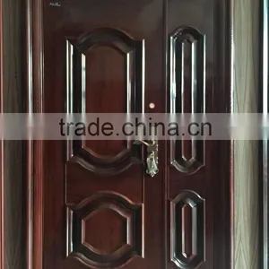 European Standard One and Half Door-leaf Security Steel Door Used Exterior Doors for Sale thumbnail-1