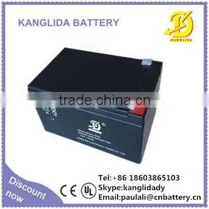 12v12ah Storage Lead Acid Battery for Solar Lamp Rechargeable Vrla Battery thumbnail-1