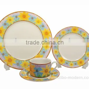 16pcs Dinner Set in Fine Porcelain With Imprinting thumbnail-1