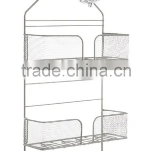 3 Tier Iron Hanging Bathroom Shower Caddy thumbnail-1