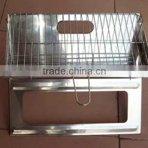 Outdoor Bbq Camping Grill Portable Folding Charcoal Bbq Grill thumbnail-4