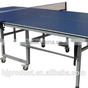 Factory Price Economic 16mm MDF High Quality Standard Size Moveable Foldable Table Tennis Table thumbnail-1