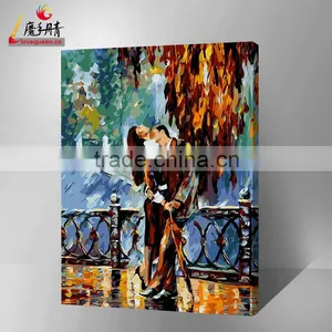 Sex Woman DIY Oil Painting by Numbers on Canvas of Decor Home thumbnail-1