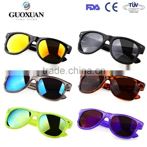 Mirror Lens Promotional Stocked Wholesale Sunglasses Custom Sunglasees thumbnail-4