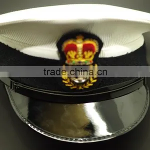 Officers Cap | Navy Officer Peak Cap thumbnail-1