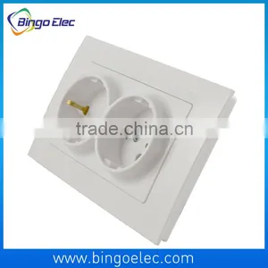 2gang GermanyType Wall Electric Socket thumbnail-1